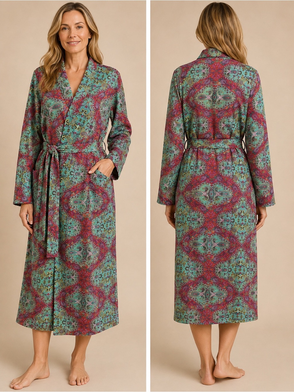 Beautiful Karma Highway boho robe/duster - one size